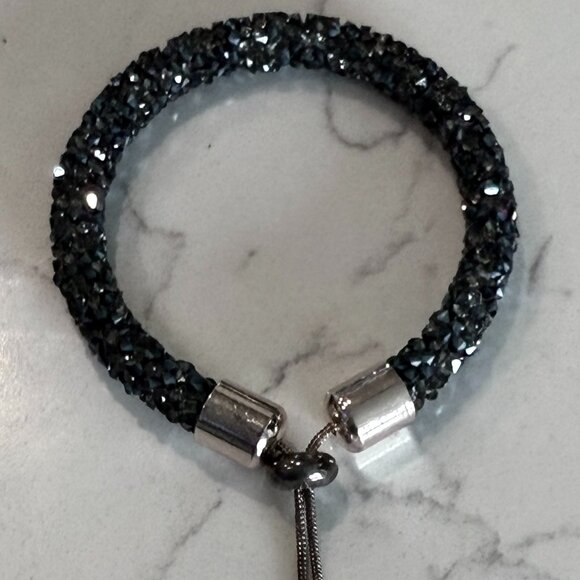 Crystal Energy Bracelet with Swarovski Crystal ends - Picture 1 of 6